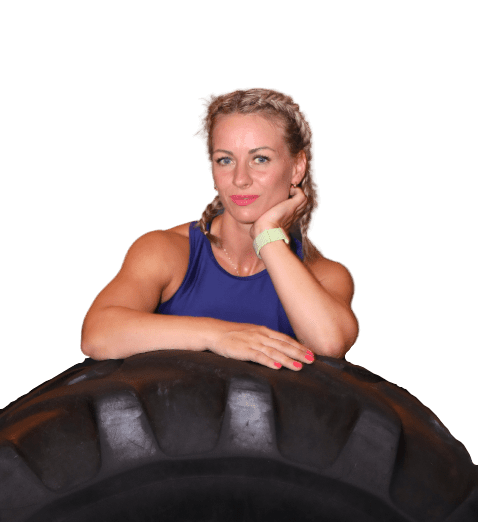 Anna Schehr auf den Reifen - Fitness